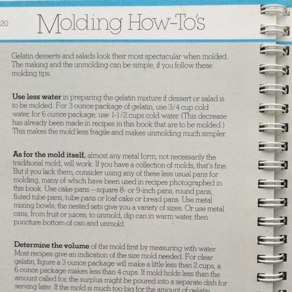 Vintage Jello Cookbook 1981 - Picture 7 of 10